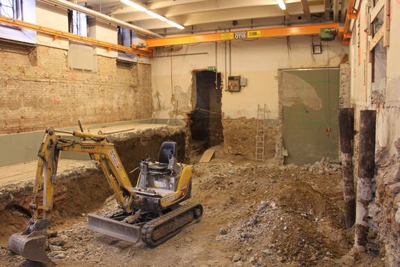 Baustelle am Karlsplatz