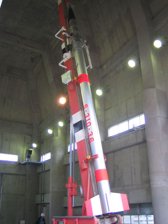 Abb. 7: Die S 310 auf der Abschussrampe.