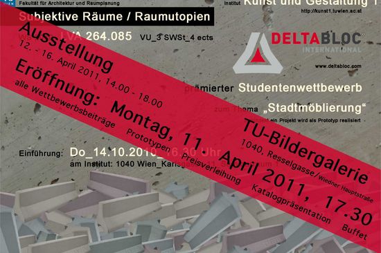 Ausstellung „Stadtmöblierung“