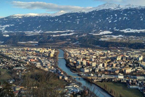 [Translate to English:] Ansicht von der Exkursion nach Tirol, 2018
