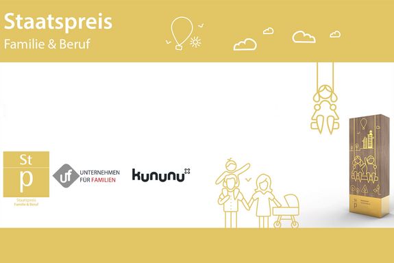 Grafik Staatspreis Familie und Beruf 2020