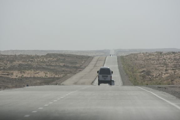 ... und extrem trocken (hier: Usbekistan). ... und extrem trocken (hier: Usbekistan).