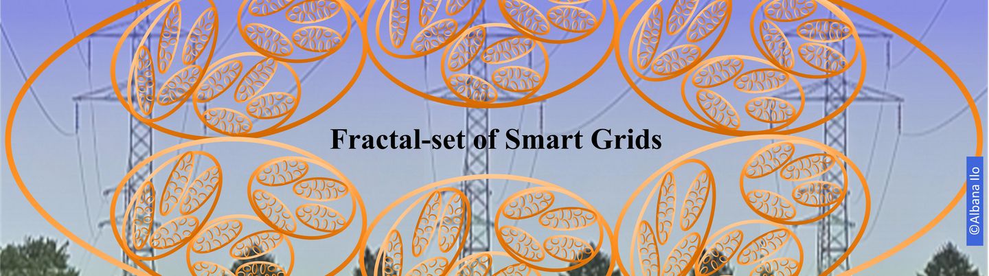 Stromsystem als Fraktale dargestellt