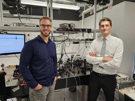 Nikola Opačak und Benedikt Schwarz