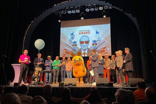 Das Team von Die Maus und die Science Busters auf der Bühne