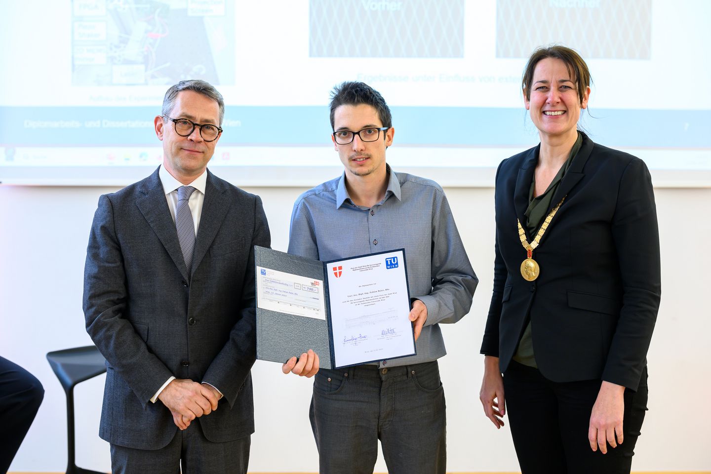 Daniel Löcker, Fabian Reier, Jasmin Gründling-Riener