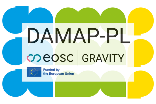 Kombination aus dem DAMAP-Logo und dem DAMAP-PL-Projektlogo.