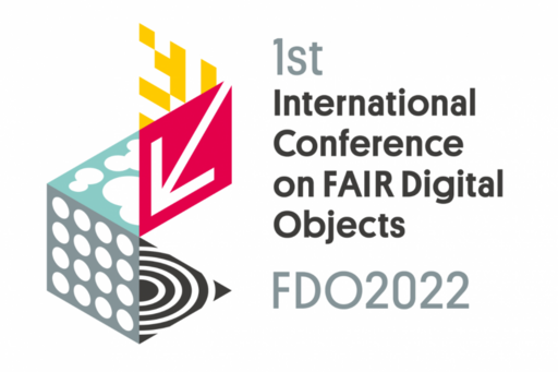 Stacked cubes - the logo of FAIR Digital Object forum conference