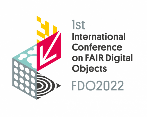 Gestapelte Würfel - das Logo der FAIR Digital Object forum conference
