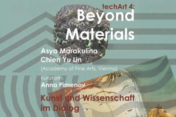 Ankündigunsposter techArt 4: Beyond Materials am 14.3.2025
