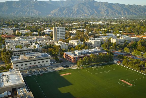 Aufnahme Caltech-Campus außen von oben