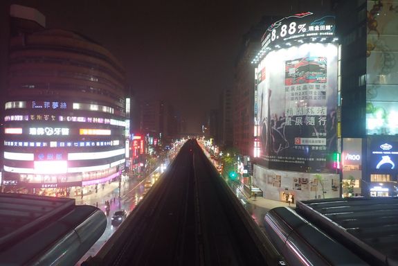 Stadt in der Nacht