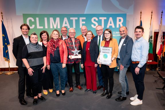 Group of people posing