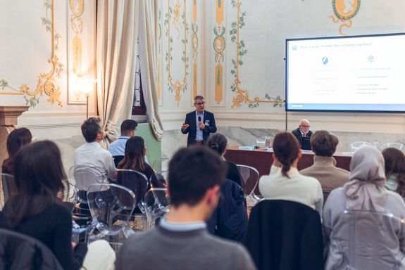 [Translate to English:] Helmut Rechberger beim Venice 2024