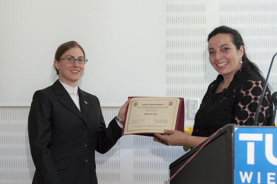 Melanie Todt (li.) mit Gabriella Samara Paphitis (re.) (Foto: Matthias Heisler)