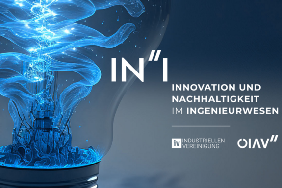 INI-Award 2023 Ankündigungsgrafik mit Logos des ÖIAV und der Industriellenvereinigung