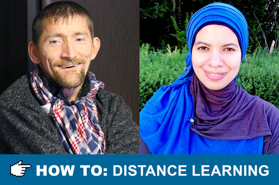 Fotomontage, Fotos von Sarah El-Sherbiny und Andreas Dendl  mit TUW Gebäude im Hintergrund