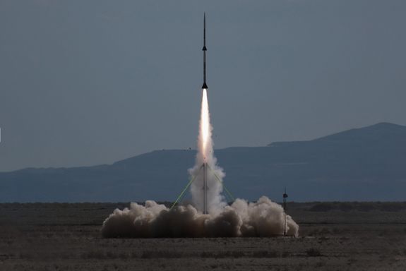 Bild von einer Rakete: Hoch hinaus will das Space Team auch in diesem Jahr.