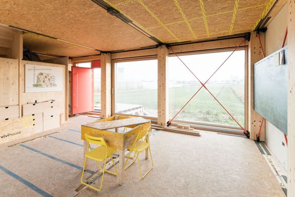 modern vivihouse from the inside