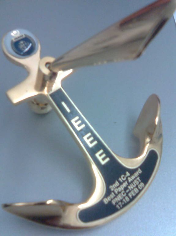 Best Paper Award - IEEE IC4 2009