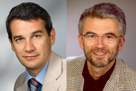 Prof. Helmut Rechberger, Lehrgangsleiter TU Wien, Prof. Peter Maydl, Lehrgangsleiter TU Graz