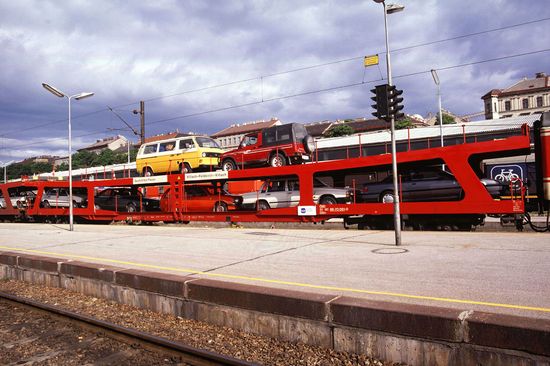 Autoreisezug &copy; ÖBB