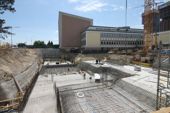 Baustelle Atominstitut