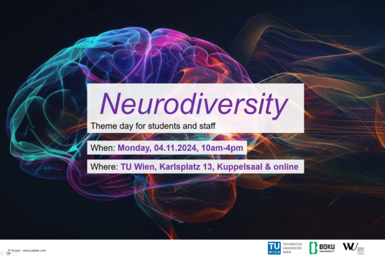 Flyer for Neurodiversity Theme Day 2024