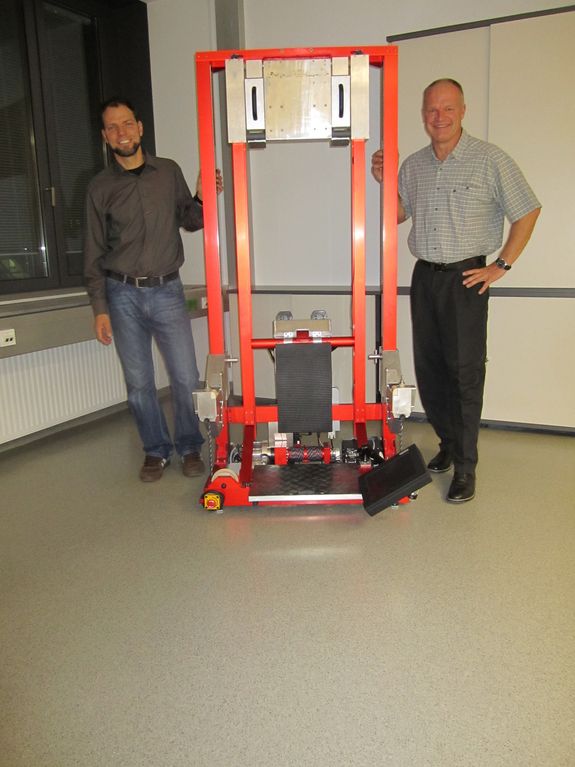 Dr. Roman Talla und Prof. Thomas Angeli