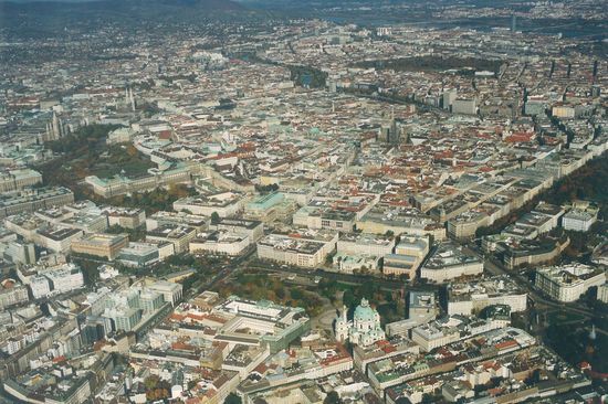 TU Wien - Luftaufnahme