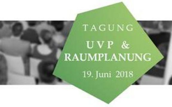 Plakat "TAGUNG UVP & Raumplanung"
