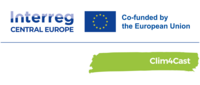 [Translate to English:] Logo Interreg/Clim4Cast