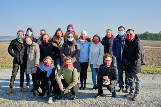 Gruppenfoto ETIA13 Exkursion nach Bruck an der Leitha