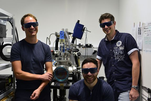 Andreas Nenning, Harald Summerer, Alexander Opitz (left to right) (Copyright: TU Wien)
