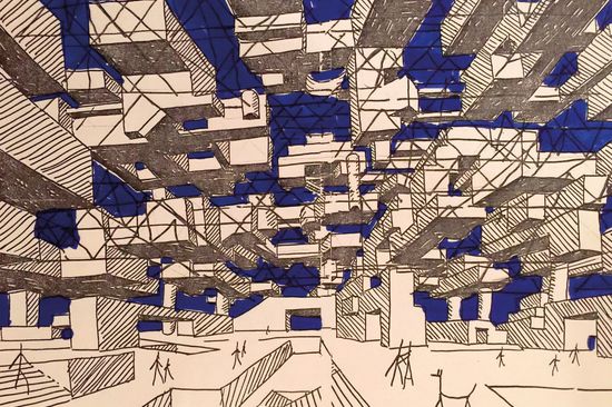 Yona Friedman, Ville Spatiale, 1963