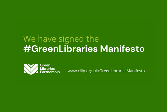 We have signed the green libraries manifesto