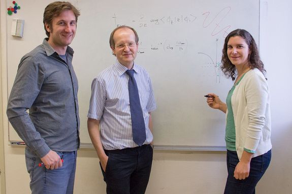 Stefan Nagele, Joachim Burgdörfer und Renate Pazourek