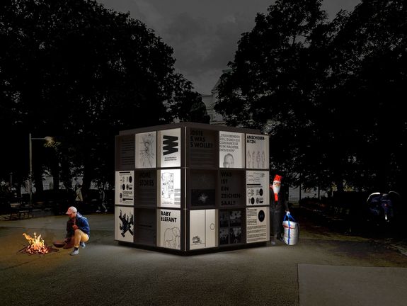 Ausstellung im Resselpark