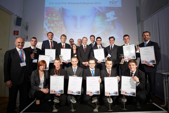 TÜV Austria WissenschaftspreisträgerInnen 2014