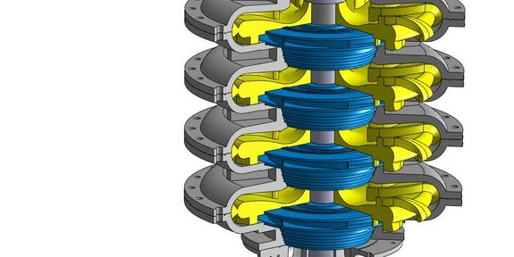 Die modulare Pumpturbine der TU Wien für regionales Strommanagement | © TU Wien Die modulare Pumpturbine der TU Wien für regionales Strommanagement | © TU Wien
