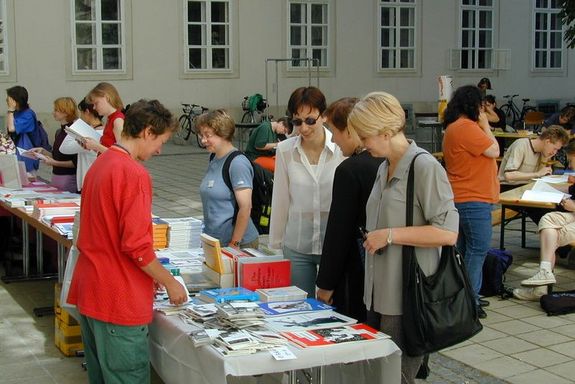 Ausstellungsbesucher