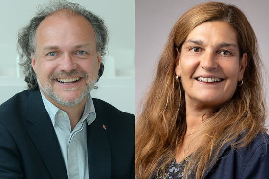 Portraits von Andreas Farnleitner und Vasiliki-Maria Archodoulaki