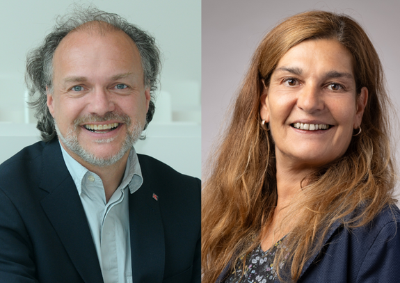 Portraits von Andreas Farnleitner und Vasiliki-Maria Archodoulaki