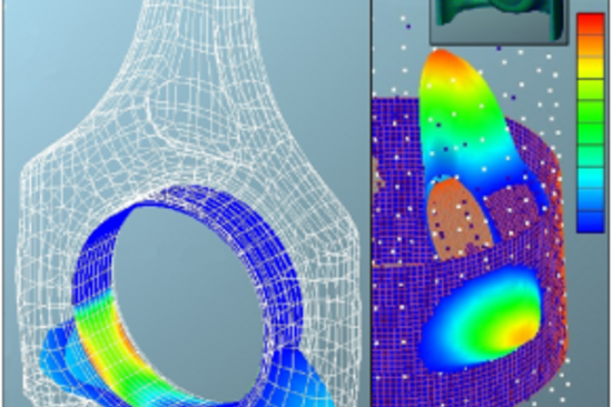 Druckverteilung in der Lagerschale [1]