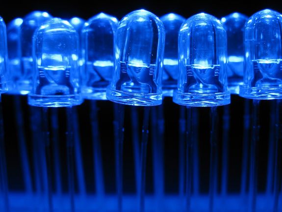 Blaue LEDs (Foto: Creative Commons, Gussisaurio, Share Alike 3.0 Unported) Blaue LEDs (Foto: Creative Commons, Gussisaurio, Share Alike 3.0 Unported)