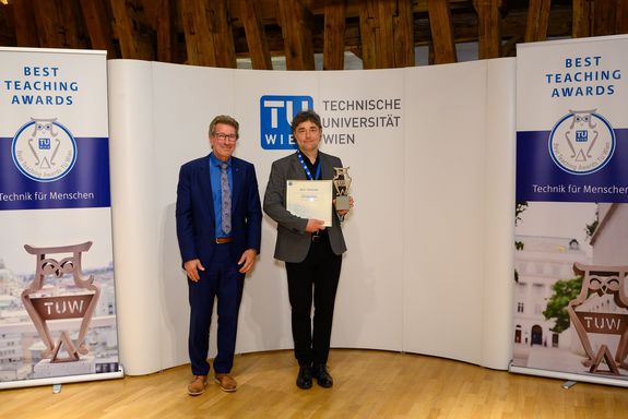 Best Teacher Christoph Reichl (Fakultät für Maschinenwesen und Betriebswissenschaften)