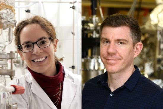 Portraits von Katharina Schröder und Gareth Parkinson