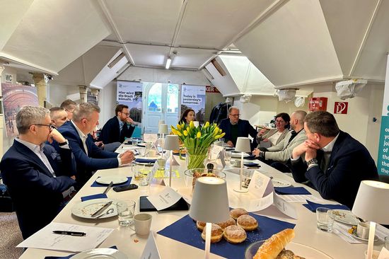 [Translate to English:] Speicherfrühstück mit Prof. Rechberger