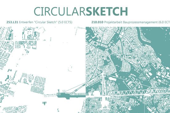 Plakat zur LV Circular Sketch