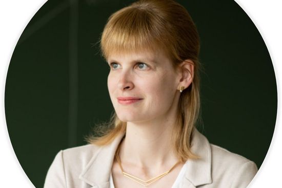 Eine Nahaufnahme von Sandra Müller